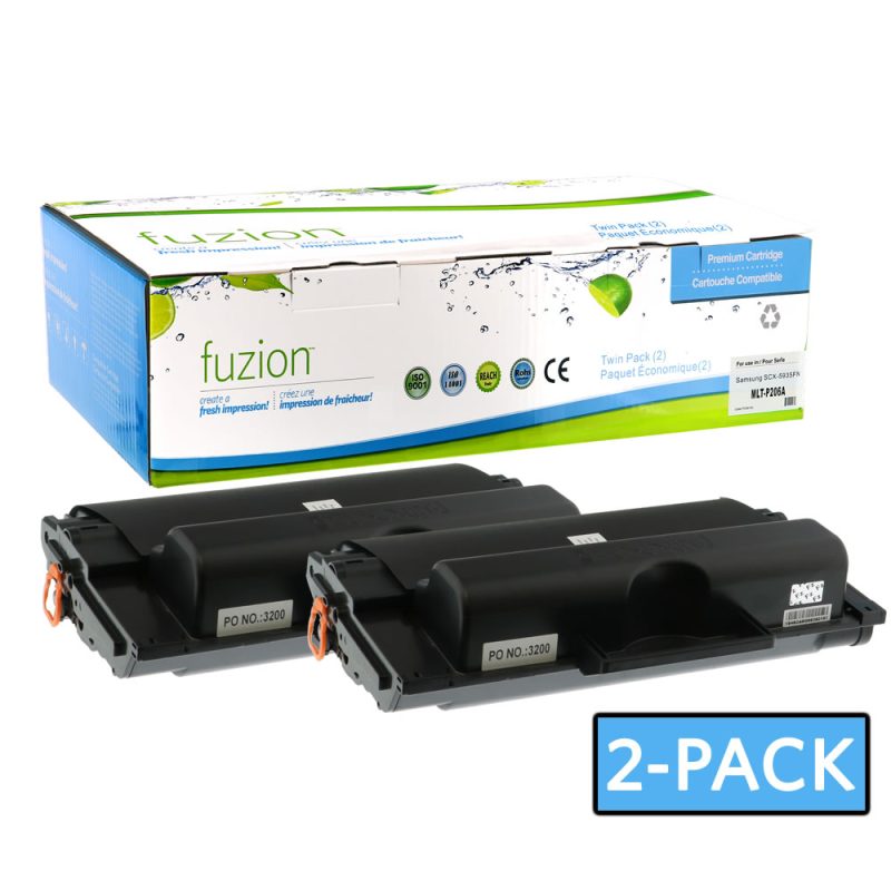 Samsung MLT-P206 Toner Compatibles (2) - Black