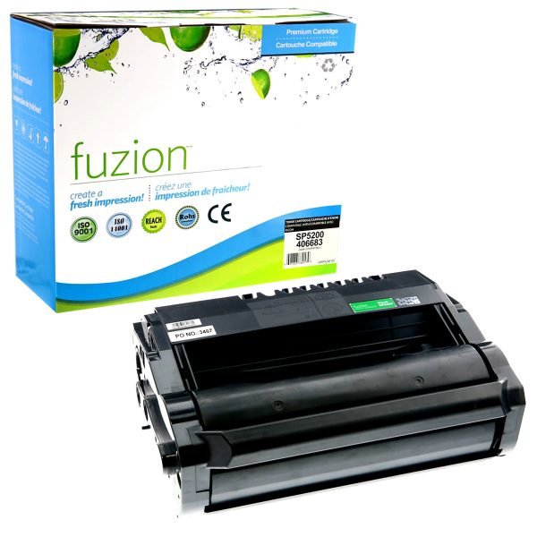 Ricoh 406683 Toner Compatible - Black