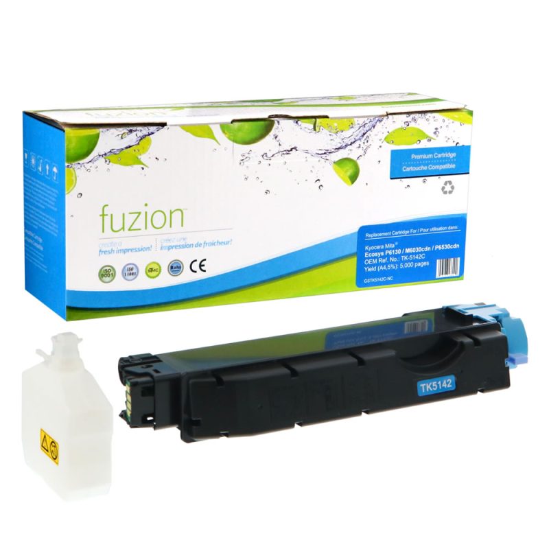Kyocera TK-5142C Toner Compatible - Cyan