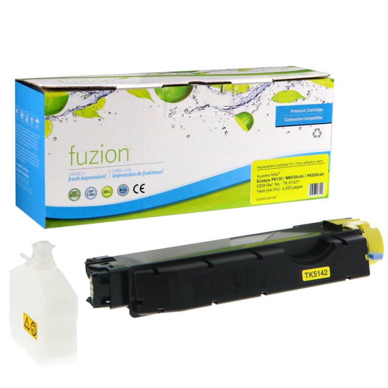 Kyocera TK-5142Y Toner Compatible - Yellow