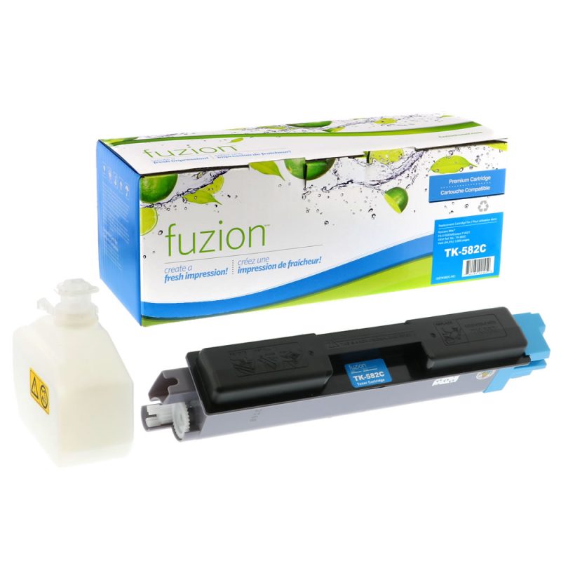 Kyocera TK-582C Toner Compatible - Cyan