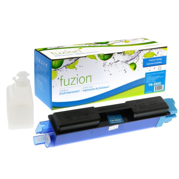 Kyocera TK-592C Toner Compatible  - Cyan