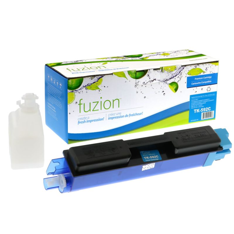 Kyocera TK-592C Toner Compatible  - Cyan