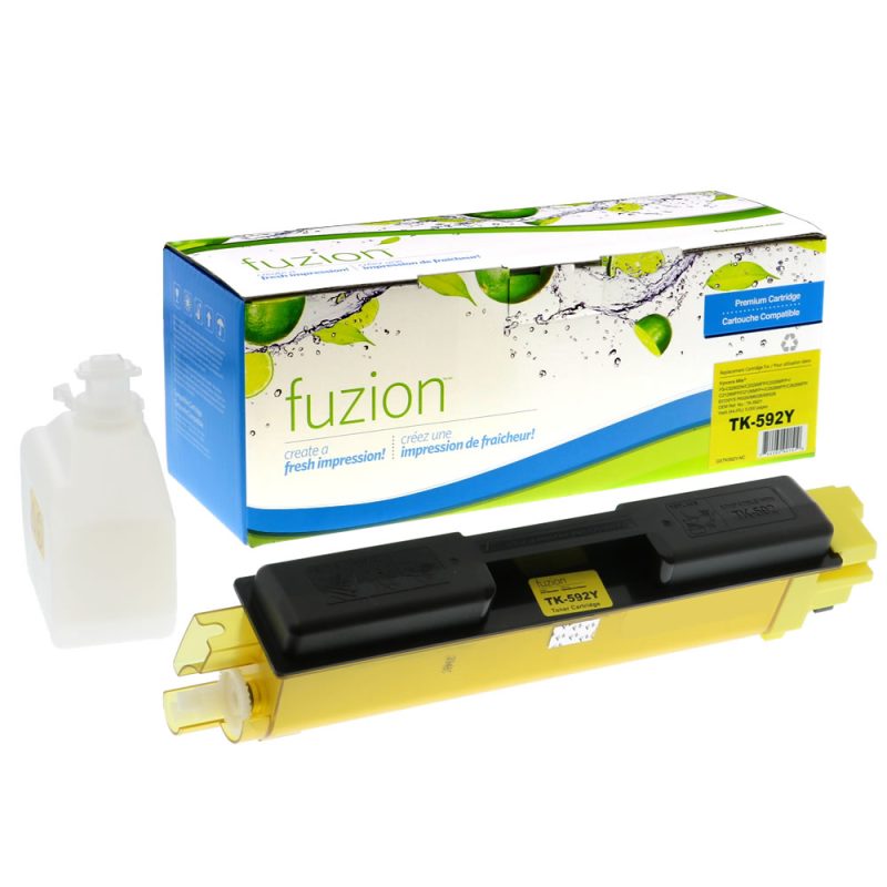 Kyocera TK-592Y Toner Compatible  - Yellow