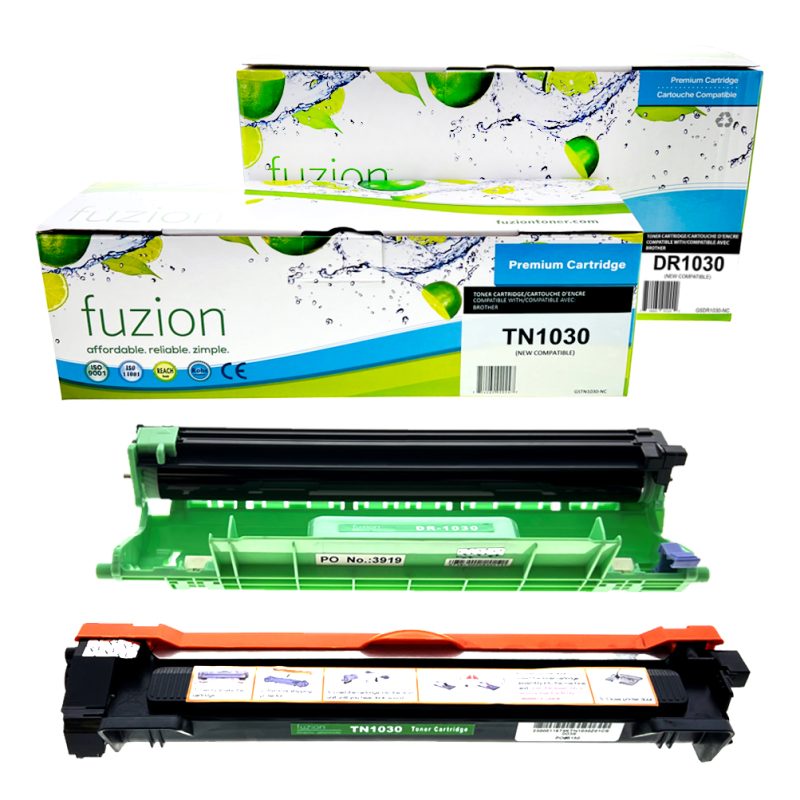 Brother TN1030 / DR1030 Ensemble de toner et drum compatible
