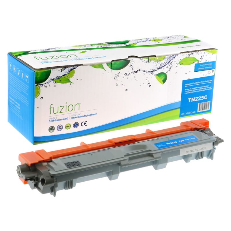 Brother TN225C Toner Compatible à haut rendement - Cyan