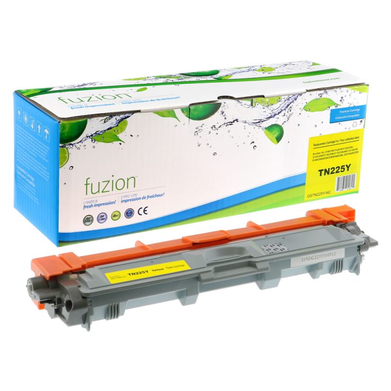 Brother TN225Y Toner Compatible à haut rendement - Yellow