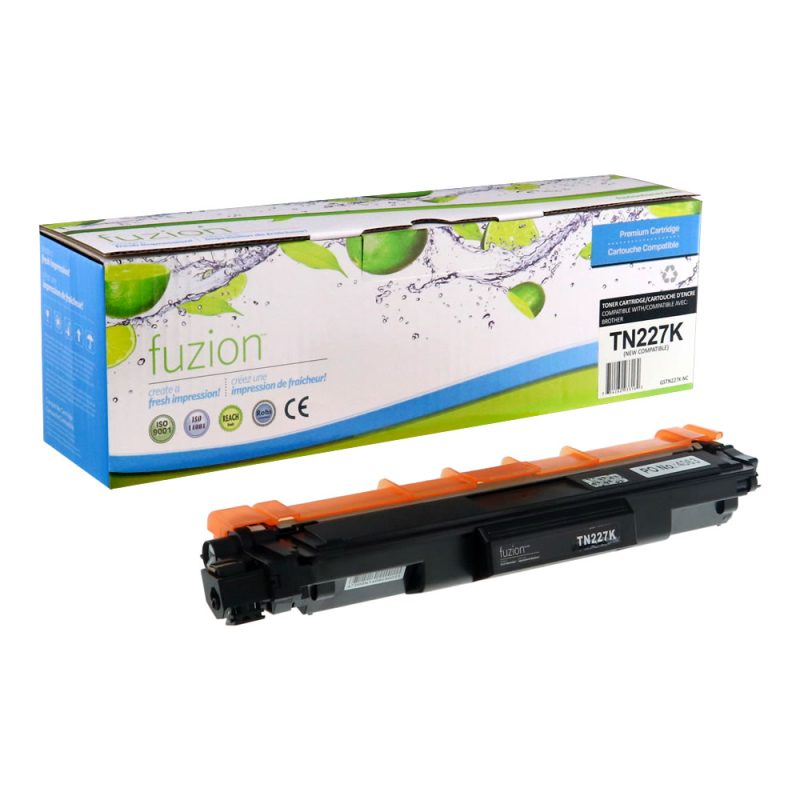 Brother TN227BK Toner Compatible à haut rendement - Black