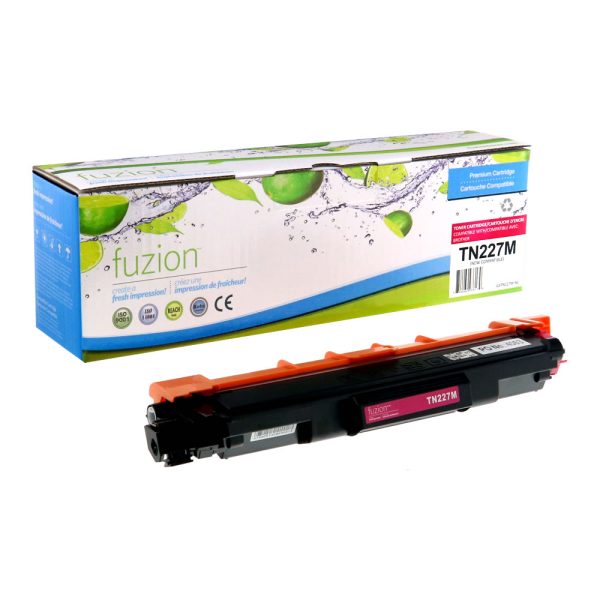 Brother TN227M Toner Compatible à haut rendement - Magenta
