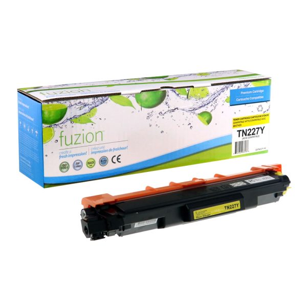 Brother TN227Y Toner Compatible à haut rendement - Yellow