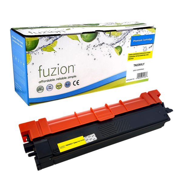 Brother TN229XLY Toner Compatible à haut rendement - Yellow