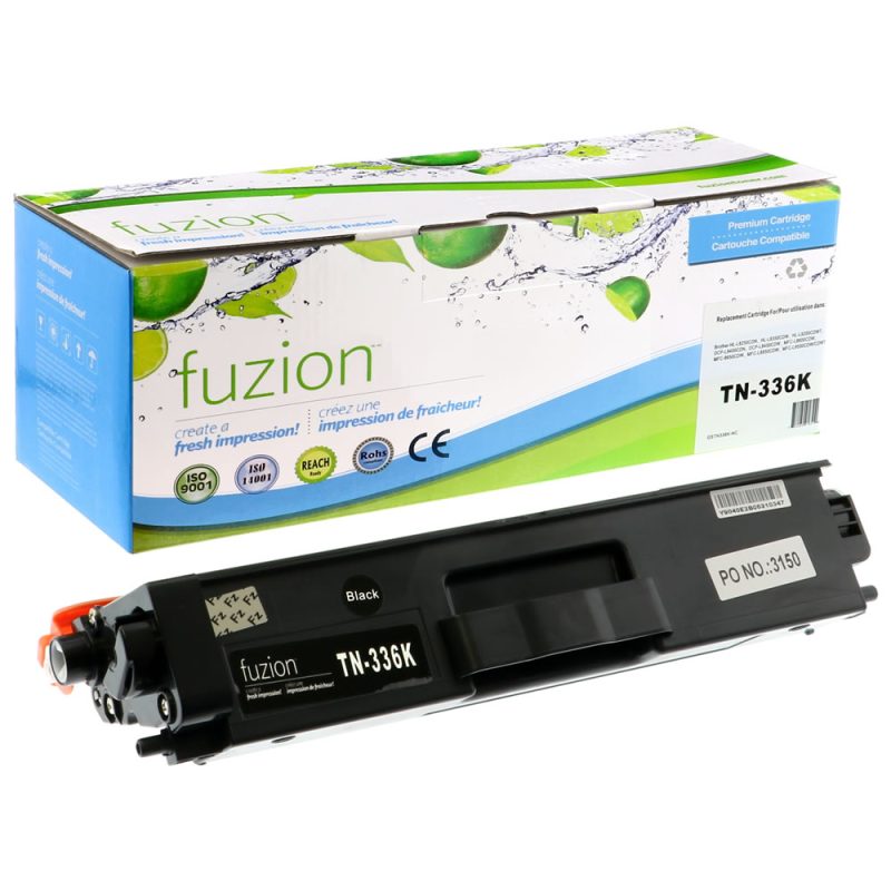 Brother TN336BK Toner Compatible à haut rendement - Black