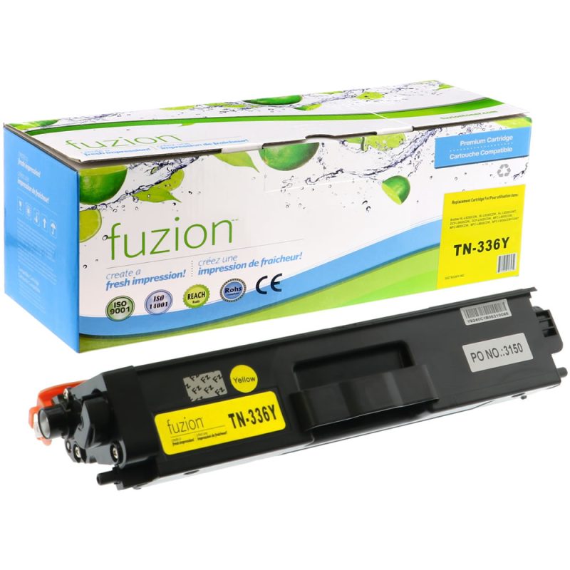 Brother TN336Y Toner Compatible à haut rendement - Yellow