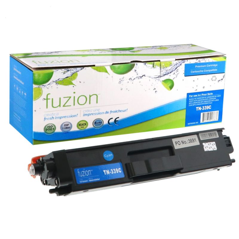 Brother TN339C Toner Compatible à haut rendement - Cyan