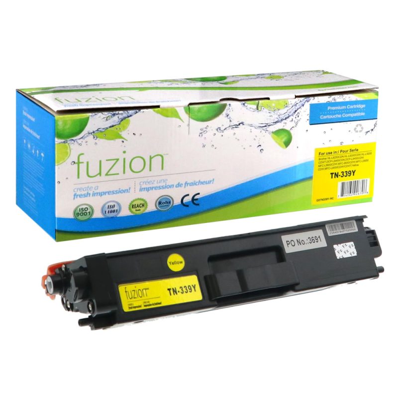 Brother TN339Y Toner Compatible à haut rendement - Yellow