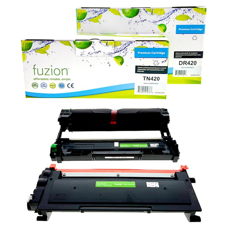 Brother TN420 / DR420 Ensemble de toner et drum compatible