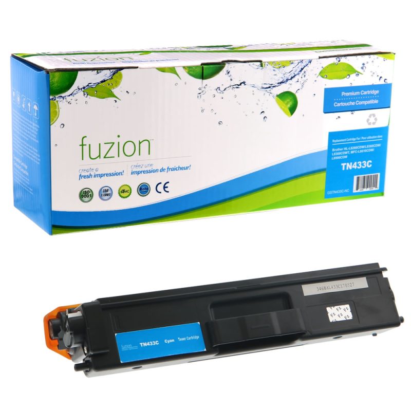 Brother TN433C Toner Compatible - Cyan