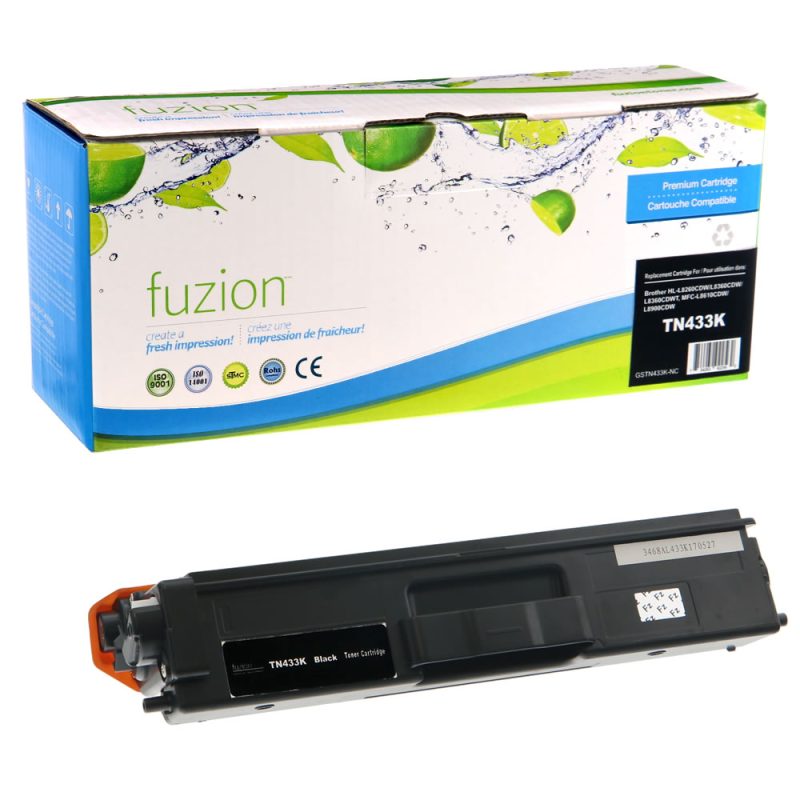 Brother TN433BK Toner Compatible - Black