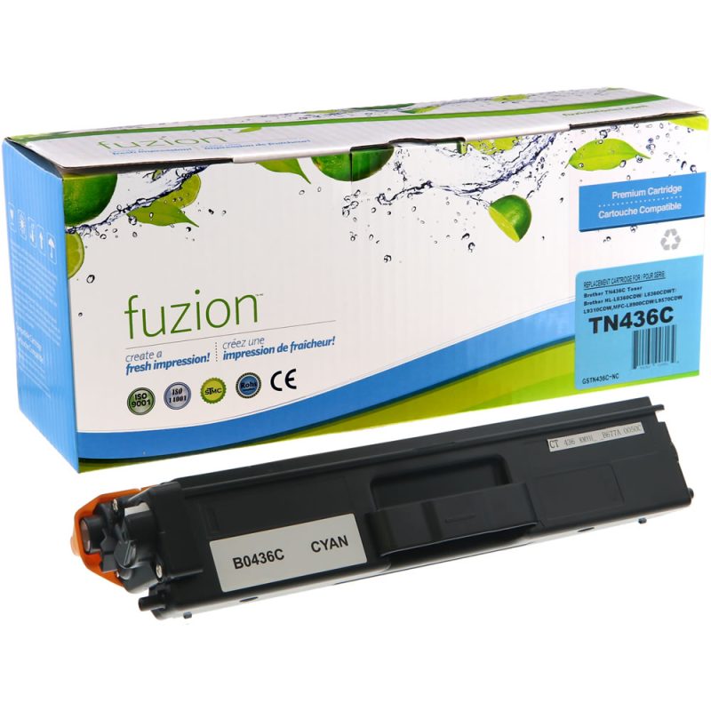 Brother TN436C Toner Compatible Super High Yield - Cyan