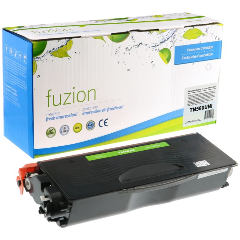 Brother TN580/TN650 Toner Compatible à haut rendement - Black