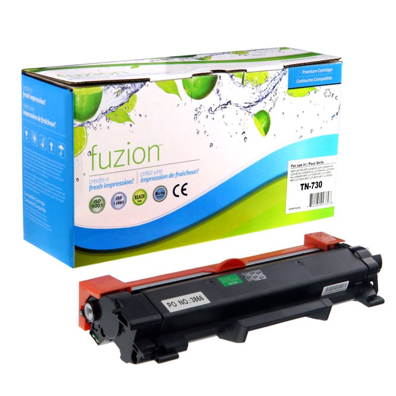 Brother TN730 Toner Compatible à haut rendement - Black