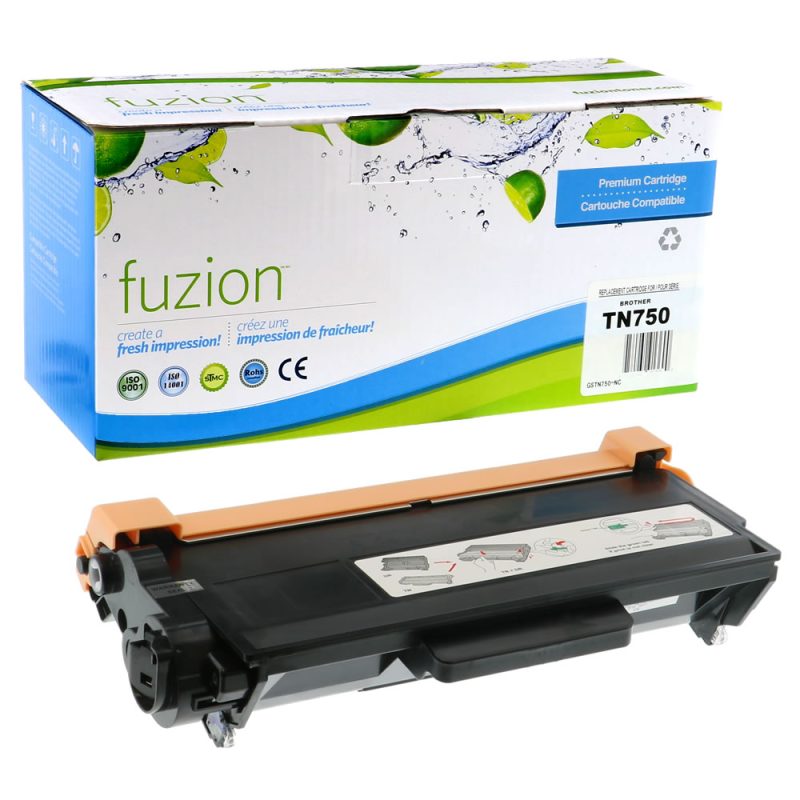 Brother TN750 Toner Compatible à haut rendement - Black