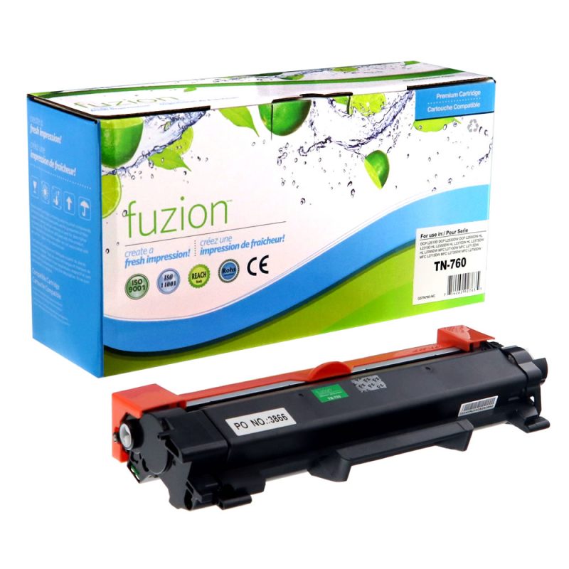 Brother TN760 Toner Compatible à haut rendement - Black