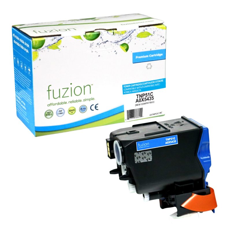 Konica Minolta TNP51C Toner Compatible - Cyan