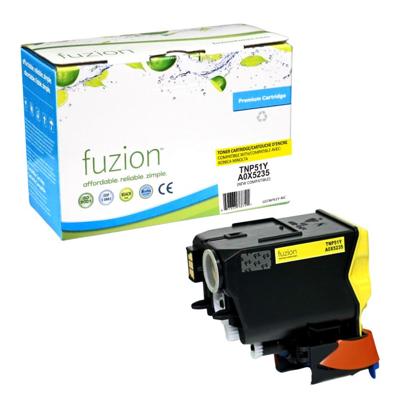 Konica Minolta TNP51Y Toner Compatible - Yellow