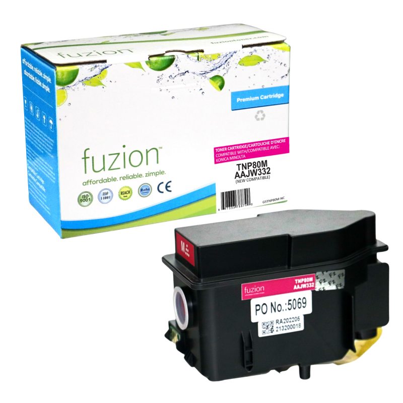 Konica Minolta TNP80M Toner Compatible - Magenta