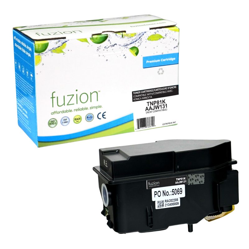 Konica Minolta TNP81K Toner Compatible - Black