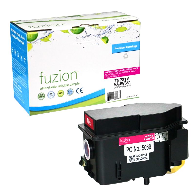 Konica Minolta TNP81M Toner Compatible - Magenta