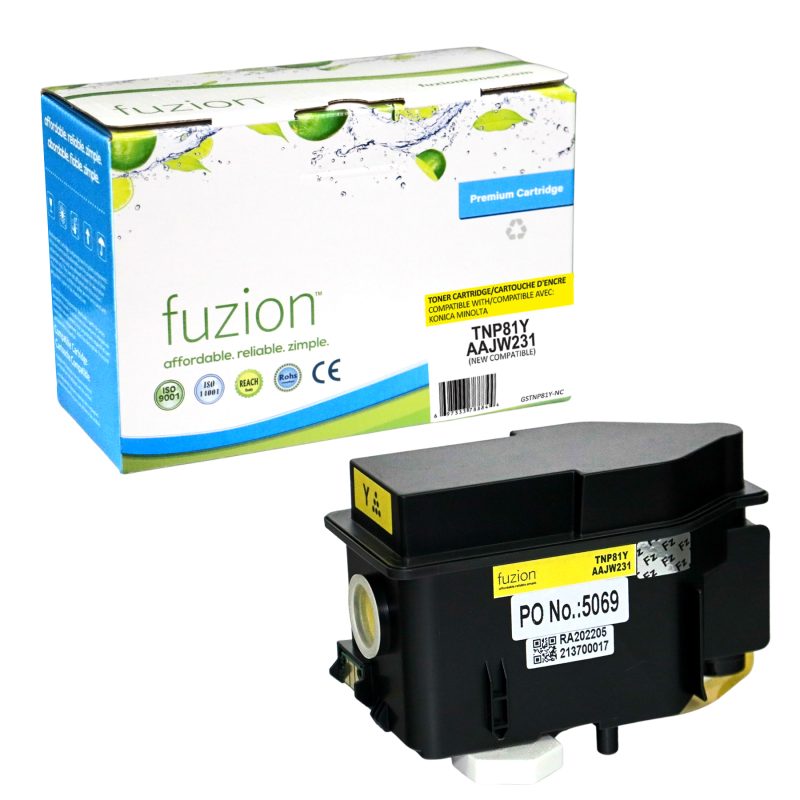 Konica Minolta TNP81Y Toner Compatible - Yellow