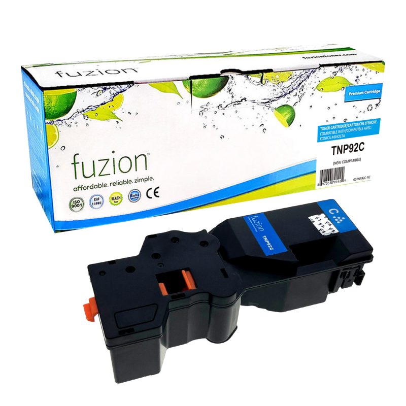Konica Minolta TNP92C Toner Compatible - Cyan