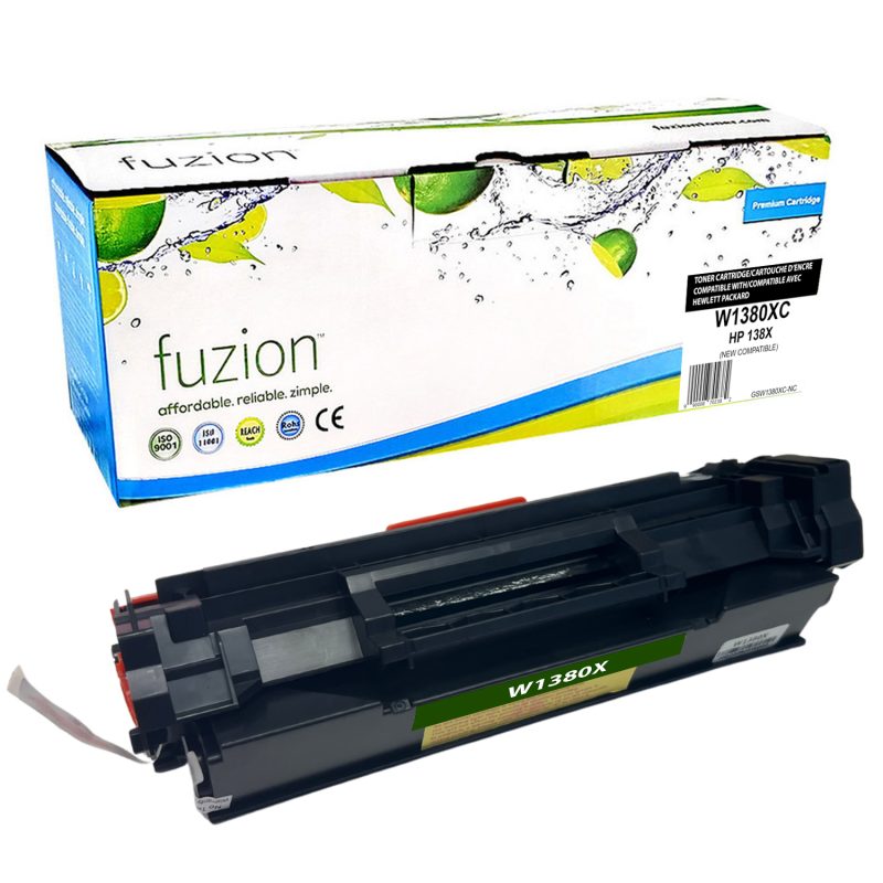 HP W1380X (138X) Toner Compatible à haut rendement - Black