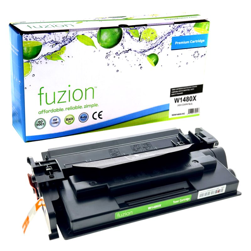 HP W1480X (148X) Toner Compatible à haut rendement - Black