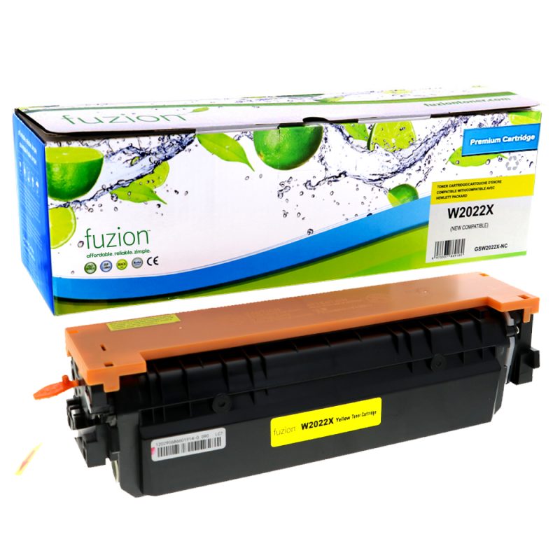 HP W2022X (414X) Toner Compatible à haut rendement - Yellow