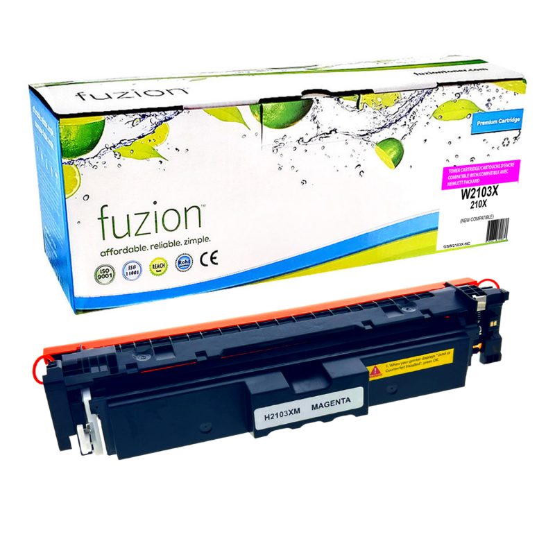 HP W2103X (210X) Toner Compatible à haut rendement - Magenta