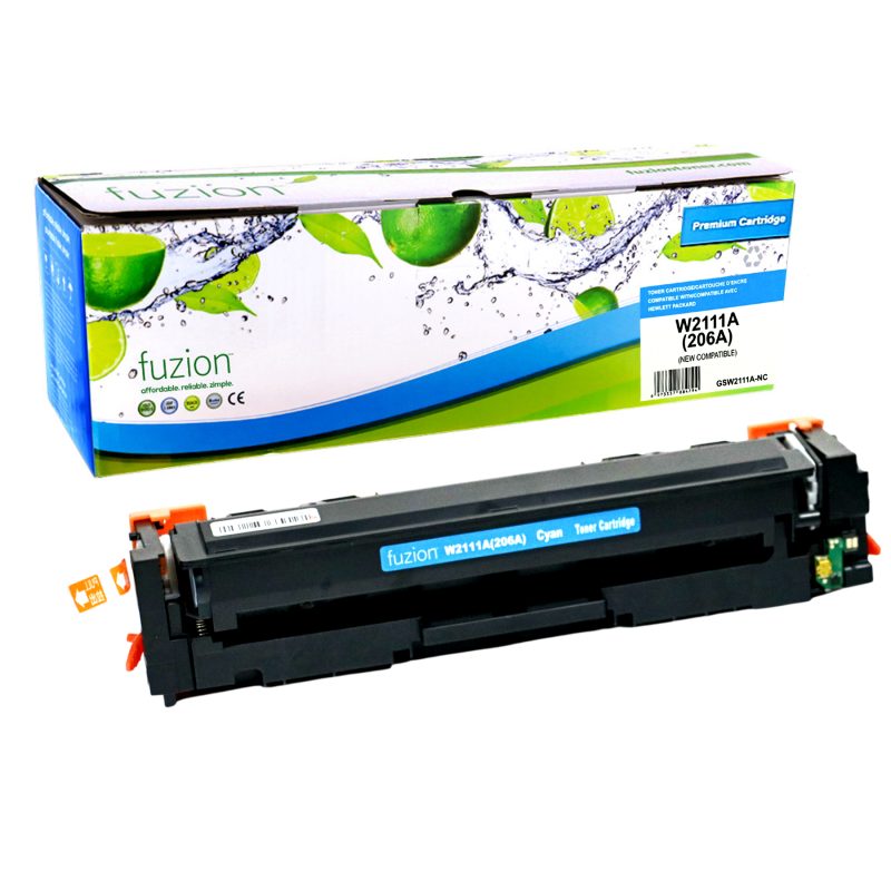 HP W2111A (206A) Toner Compatible - Cyan