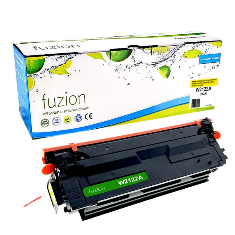HP W2122A (212A) Toner Reconditionné - Yellow