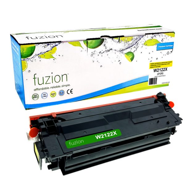 HP W2122X (212X) Toner Compatible à haut rendement - Yellow