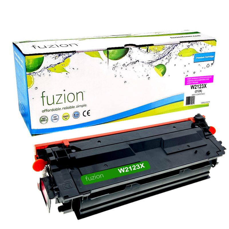 HP W2123X (212X) Toner Compatible à haut rendement - Magenta