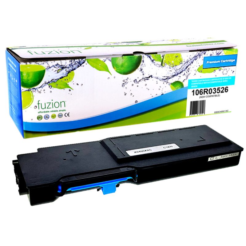 Xerox 106R03526 Toner Compatible à haut rendement  - Cyan