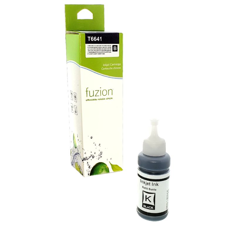 Epson T664120 Cartouche Compatible - Black