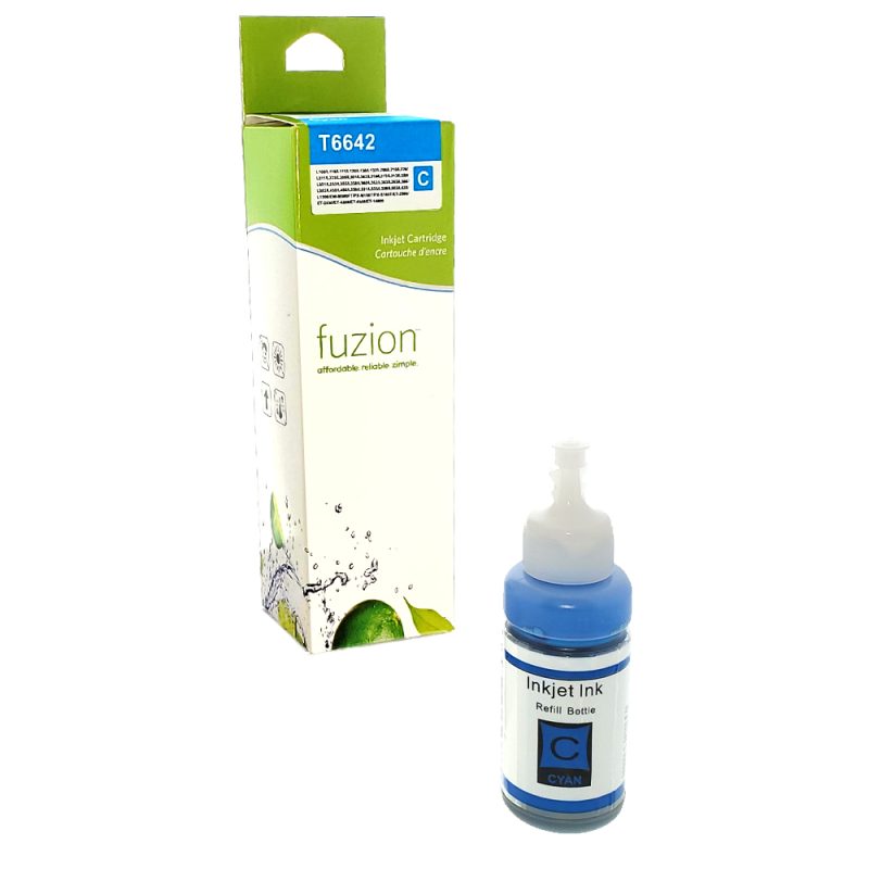 Epson T664220 Cartouche Compatible - Cyan