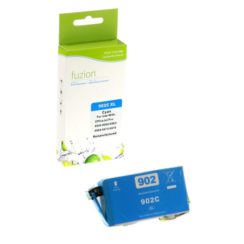 HP #902XL Remanufactured HY Inkjet - Cyan