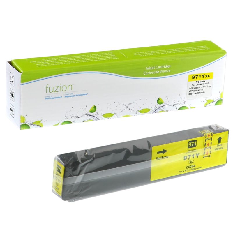 HP #971XL Cartouche Reconditionnée - Yellow