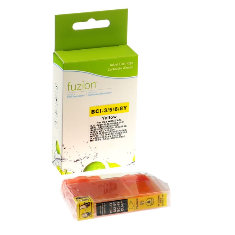 Canon BCI-3EY/5Y/6Y Cartouche Compatible - Yellow