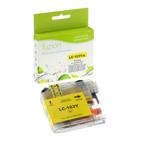 Brother LC103 Cartouche Compatible - Yellow