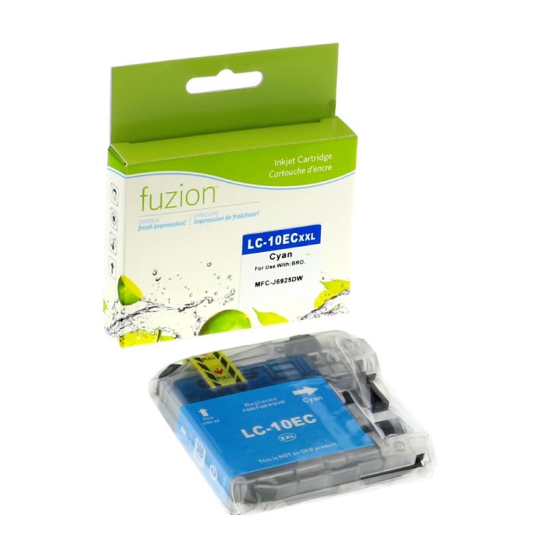 Brother LC10EC Cartouche Compatible - XXL Cyan